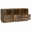 TV staliukas Televizoriaus spintelė Dūminio ąžuolo 102 x 34,5 x 47 cm