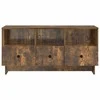 TV staliukas Televizoriaus spintelė Dūminio ąžuolo 102 x 34,5 x 50 cm