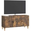 TV staliukas Televizoriaus spintelė Dūminio ąžuolo 99 x 34,5 x 50 cm
