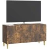 TV staliukas Televizoriaus spintelė Dūminio ąžuolo 99 x 34,5 x 50 cm