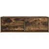 TV staliukas Televizoriaus spintelė, dūminio ąžuolo, 80x31x25,5 cm, mediena