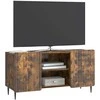 TV staliukas Televizoriaus spintelė Dūminio ąžuolo 102 x 34,5 x 52 cm