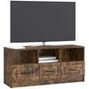 TV staliukas Televizoriaus spintelė Dūminio ąžuolo 102 x 34,5 x 47 cm