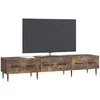 TV staliukas Televizoriaus spintelė Dūminio ąžuolo 147 x 34,5 x 30 cm