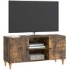 TV staliukas Televizoriaus spintelė Dūminio ąžuolo 102 x 34,5 x 50 cm