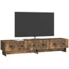 TV staliukas Televizoriaus spintelė Dūminio ąžuolo 147 x 34,5 x 30 cm
