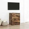 TV staliukas Televizoriaus spintelė, dūminio ąžuolo, 40x35x54cm, mediena