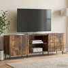 TV staliukas Televizoriaus spintelė Dūminio ąžuolo 150 x 31 x 52 cm