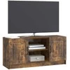 TV staliukas Televizoriaus spintelė Dūminio ąžuolo 102 x 34,5 x 47 cm