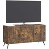 TV staliukas Televizoriaus spintelė Dūminio ąžuolo 99 x 34,5 x 50 cm