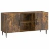 TV staliukas Televizoriaus spintelė Dūminio ąžuolo 102 x 34,5 x 50 cm