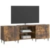 TV staliukas Televizoriaus spintelė Dūminio ąžuolo 150 x 31 x 52 cm