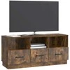TV staliukas Televizoriaus spintelė Dūminio ąžuolo 102 x 34,5 x 47 cm