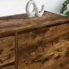 TV staliukas Televizoriaus spintelė Dūminis ąžuolas 100 x 36 x 49.5 cm