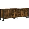 TV staliukas Televizoriaus spintelė Dūminis ąžuolas 140 x 36 x 49.5 cm