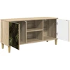 TV staliukas Televizoriaus spintelė ELBURG 102 x 33 x 50 cm Sonoma ąžuolo