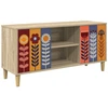 TV staliukas Televizoriaus spintelė ESSEN 102 x 33 x 50 cm Sonoma ąžuolo
