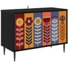TV staliukas Televizoriaus spintelė ESSEN 69 x 33 x 50,5 cm Juodojo ąžuolo
