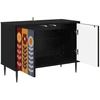 TV staliukas Televizoriaus spintelė ESSEN 69 x 33 x 50,5 cm Juodojo ąžuolo