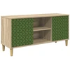 TV staliukas Televizoriaus spintelė GELEEN 102 x 33 x 50 cm Sonoma ąžuolo