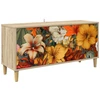 TV staliukas Televizoriaus spintelė GENNEP 102 x 33 x 50 cm Sonoma ąžuolo