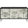 TV staliukas Televizoriaus spintelė GOTHA 102 x 33 x 51 cm Juodojo ąžuolo