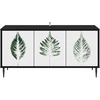 TV staliukas Televizoriaus spintelė HANAU 102 x 33 x 51 cm Juodojo ąžuolo