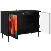 TV staliukas Televizoriaus spintelė HEESCH 69 x 33 x 50,5 cm Juodojo ąžuolo