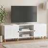 TV staliukas Televizoriaus spintelė 150 x 31 x 50 cm Itin blizgi balta