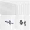 TV staliukas Televizoriaus spintelė Itin blizgi balta Apdirbta mediena