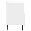 TV staliukas Televizoriaus spintelė Itin blizgi balta 102 x 34,5 x 50 cm