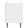TV staliukas Televizoriaus spintelė Itin blizgi balta 102 x 34,5 x 52 cm