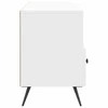 TV staliukas Televizoriaus spintelė Itin blizgi balta 102 x 34,5 x 50 cm