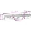 TV staliukas Televizoriaus spintelė Itin blizgi balta 147 x 34,5 x 27 cm
