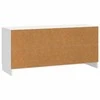 TV staliukas Televizoriaus spintelė Itin blizgi balta 102 x 34,5 x 47 cm