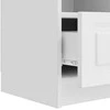 TV staliukas Televizoriaus spintelė Itin blizgi balta 102 x 34,5 x 47 cm