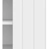TV staliukas Televizoriaus spintelė Itin blizgi balta 150 x 31 x 52 cm