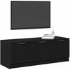 TV staliukas Televizoriaus spintelė Juodas ąžuolas 102 x 35 x 36,5 cm