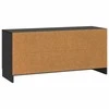 TV staliukas Televizoriaus spintelė Juoda 102 x 34,5 x 47 cm