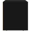 TV staliukas Televizoriaus spintelė Juoda 60 x 35 x 40 cm Apdirbta mediena