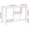 TV staliukas TV spintelių komplektas Amatininkų ąžuolas 101 x 35 x 65 cm