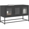 TV staliukas Televizoriaus spintelė, juoda, 100,5x39x60,5 cm, plienas