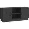 TV staliukas Televizoriaus spintelė Juoda 102 x 34,5 x 47 cm