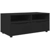 TV staliukas Televizoriaus spintelė Juoda 100 x 48 x 43 cm Apdirbta mediena