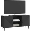 TV staliukas Televizoriaus spintelė Juoda 102 x 34,5 x 50 cm