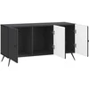 TV staliukas Televizoriaus spintelė Juoda 99 x 34,5 x 50 cm Apdirbta mediena