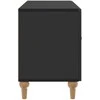TV staliukas Televizoriaus spintelė Juoda 99 x 34,5 x 50 cm Apdirbta mediena