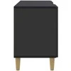 TV staliukas Televizoriaus spintelė Juoda 102 x 34,5 x 50 cm