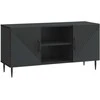 TV staliukas Televizoriaus spintelė Juoda 102 x 34,5 x 50 cm
