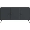 TV staliukas Televizoriaus spintelė Juoda 99 x 34,5 x 50 cm Apdirbta mediena